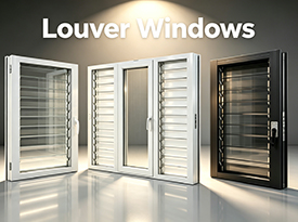 Multi-Style Aluminium Louver Window Series